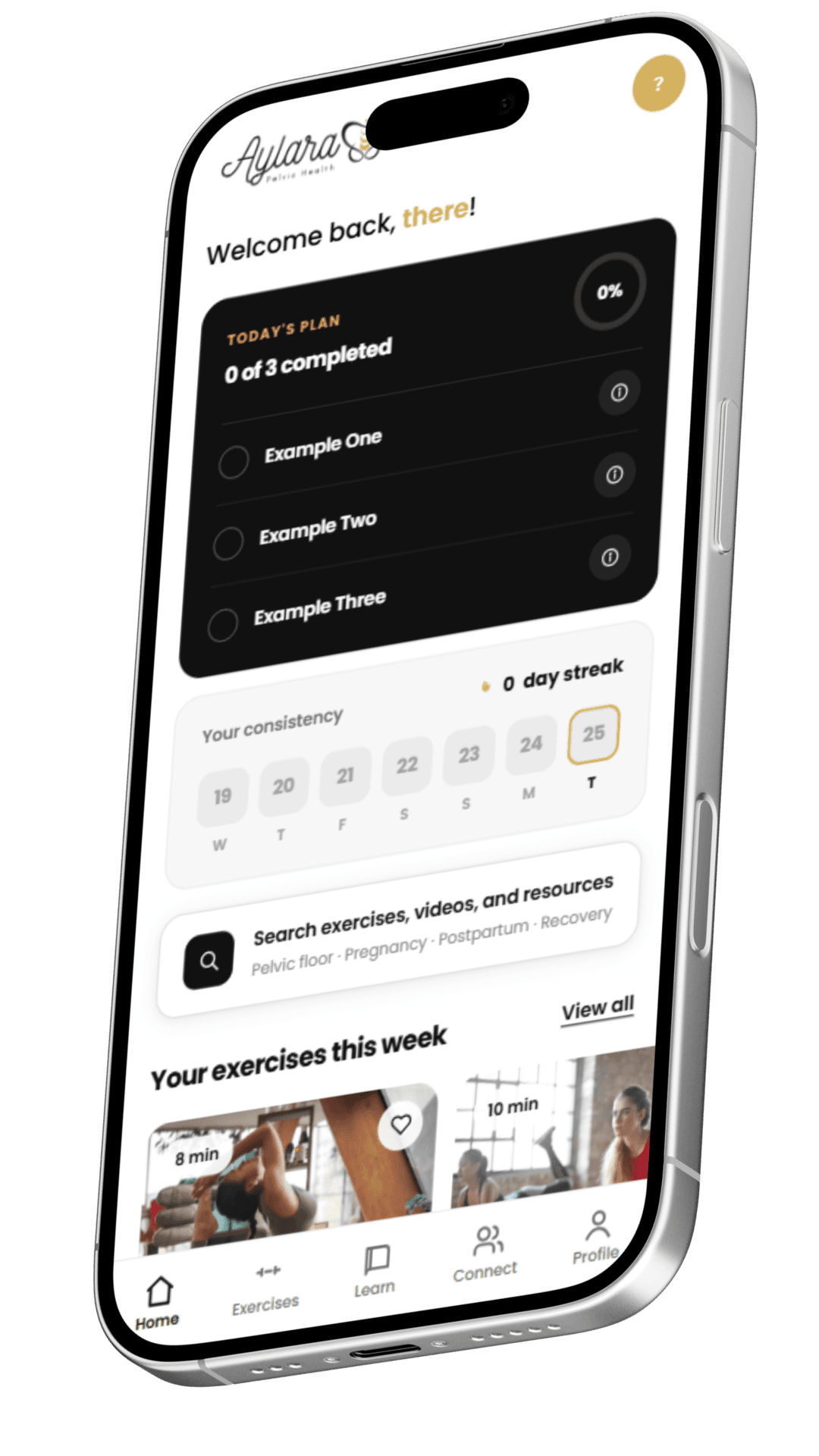 Aylara app mockup